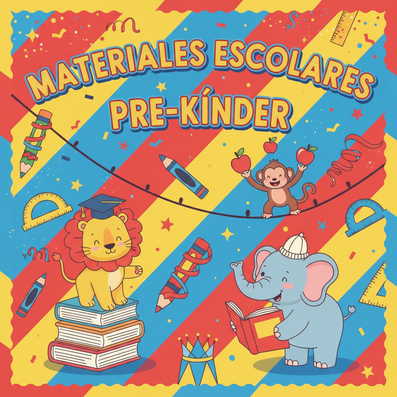 Lista de Pre-Kínder (Materiales escolares 2026-27)