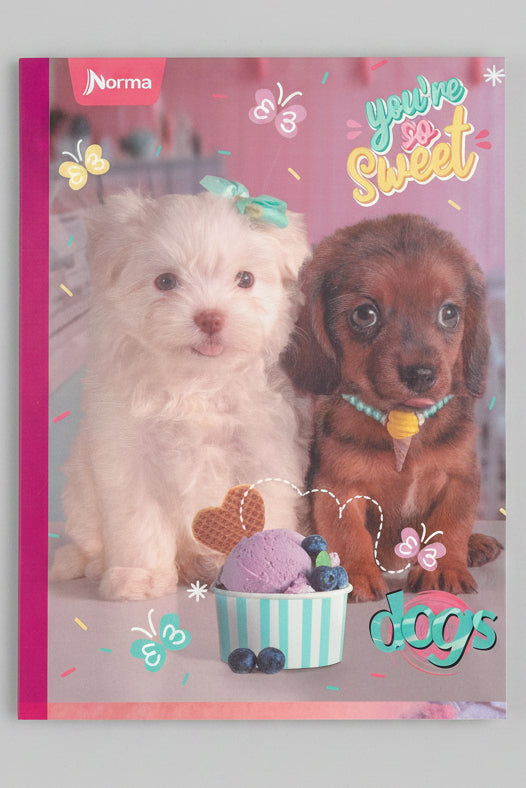 Libreta Dogs Gde 200 PG