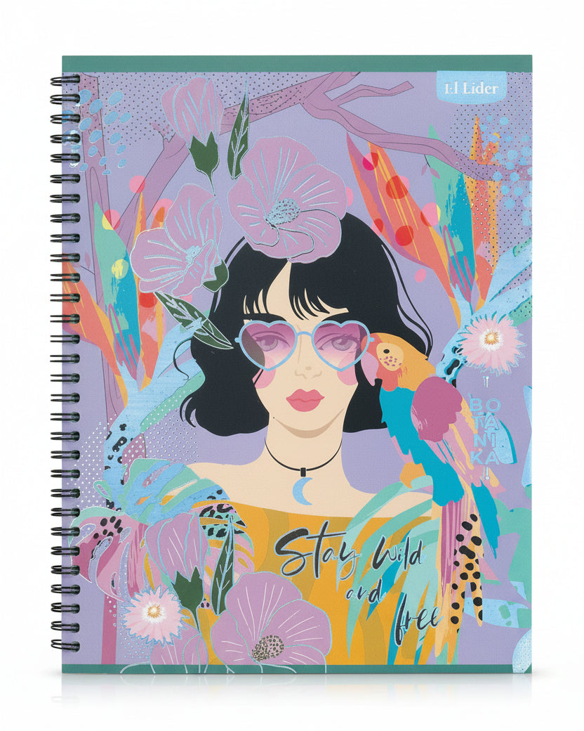 Libreta Argolla Botanika Gde 200 PG