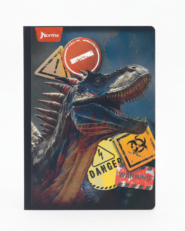 Libreta Dinosaurs Gde 200 PG