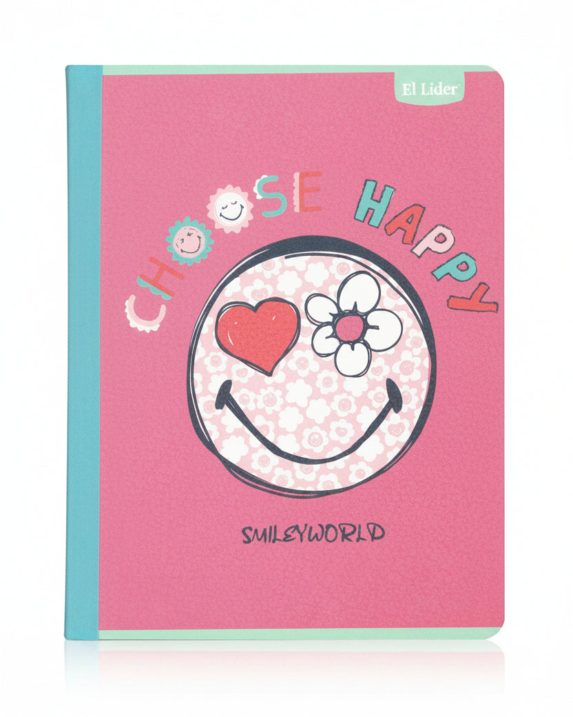 Libreta Smiley World Sparkle 200 PG
