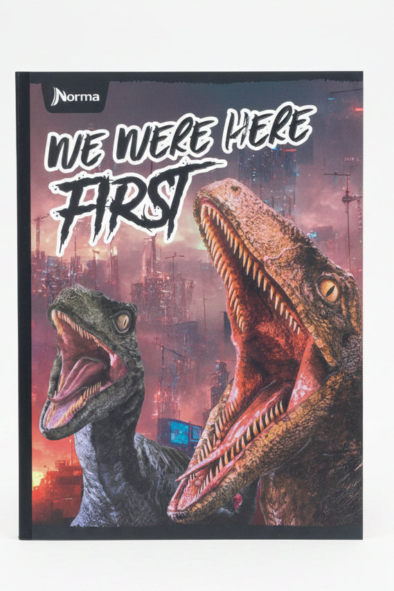 Libreta Dinosaurs Gde 200 PG