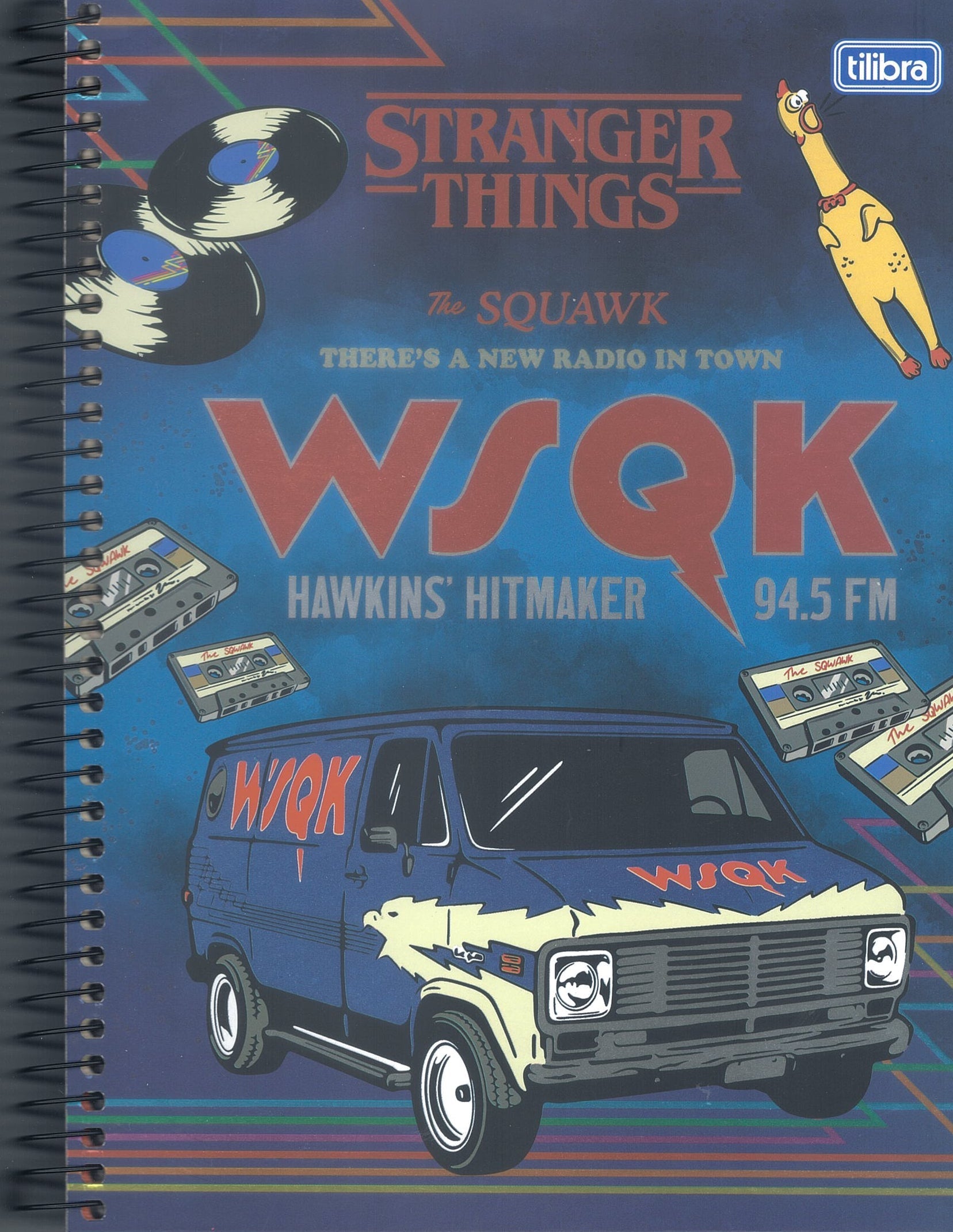 Libreta Argollada Stranger Things Gde 10 Sub. Dura 320 PG