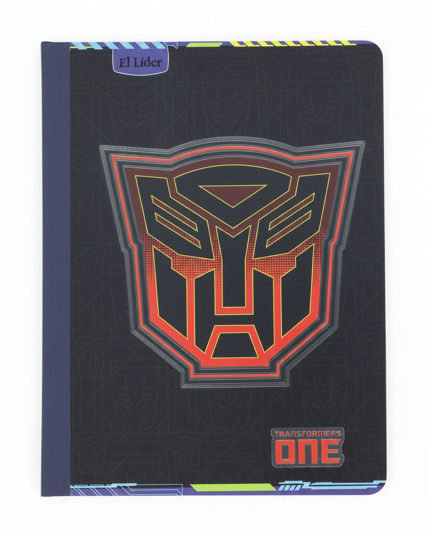 Libreta Transformers One 200 PG