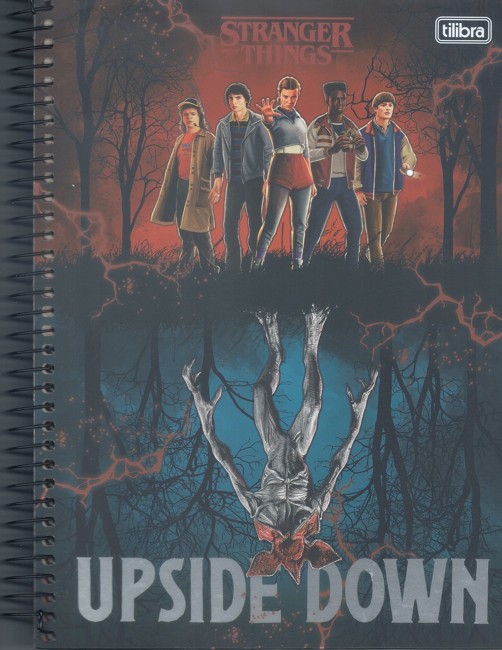 Libreta Argollada Stranger Things Gde 10 Sub. Dura 320 PG