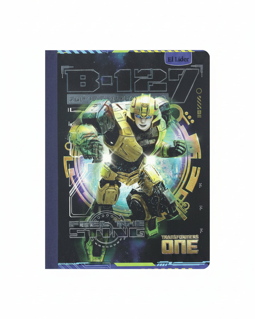 Libreta Transformers One 200 PG