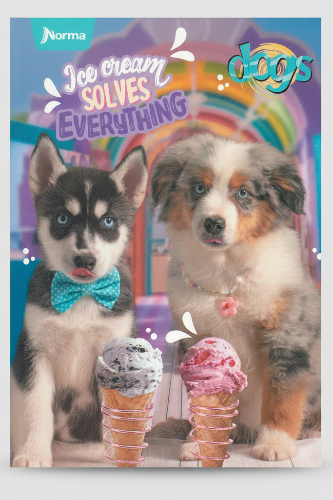 Libreta Dogs Gde 200 PG