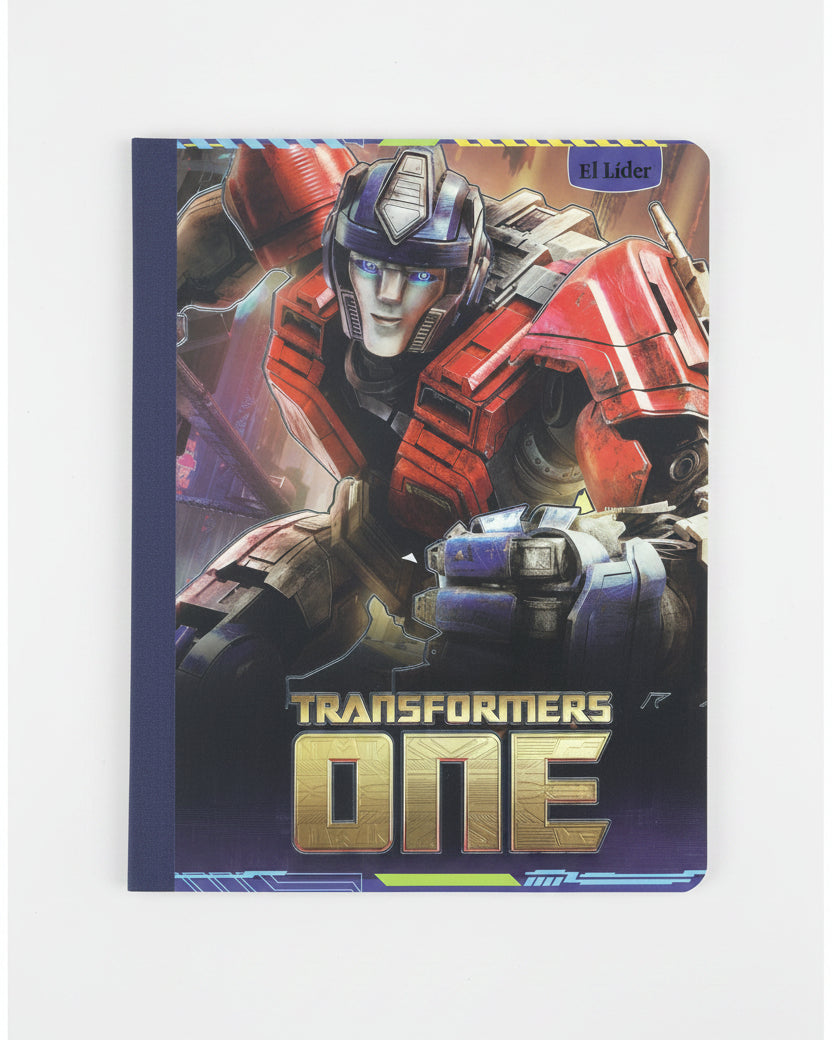 Libreta Transformers One 200 PG