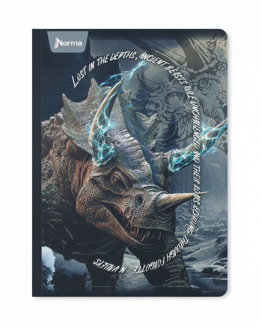 Libreta Dinosaurs Gde 200 PG