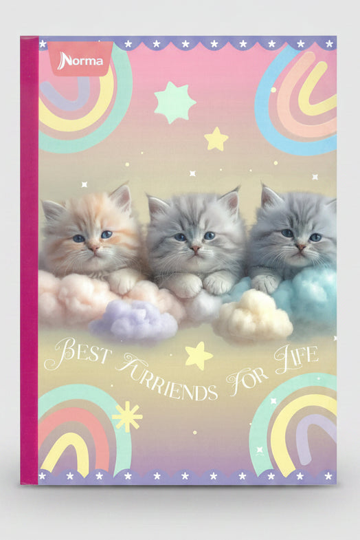 Libreta Cats Gde 200 PG