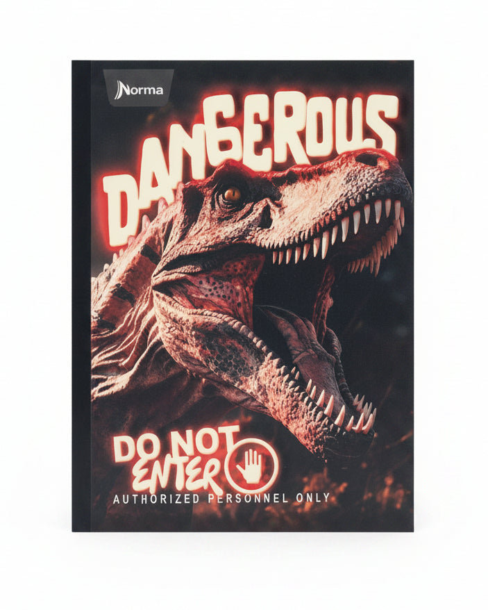Libreta Dinosaurs Gde 200 PG