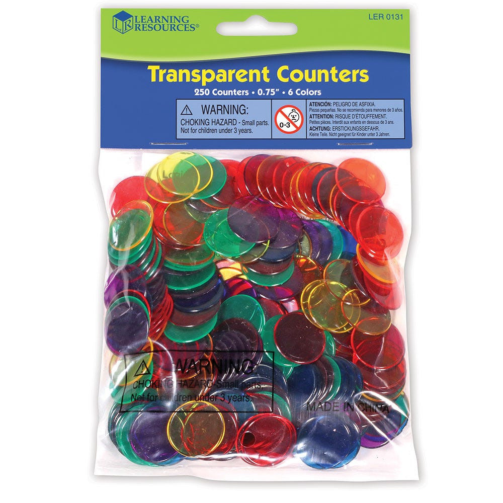 Transparent Counters | Set 250