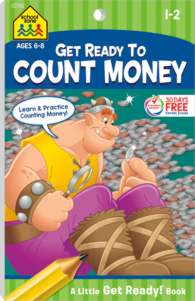 Get Ready To Count Money | Grade 1-2 Workbook
