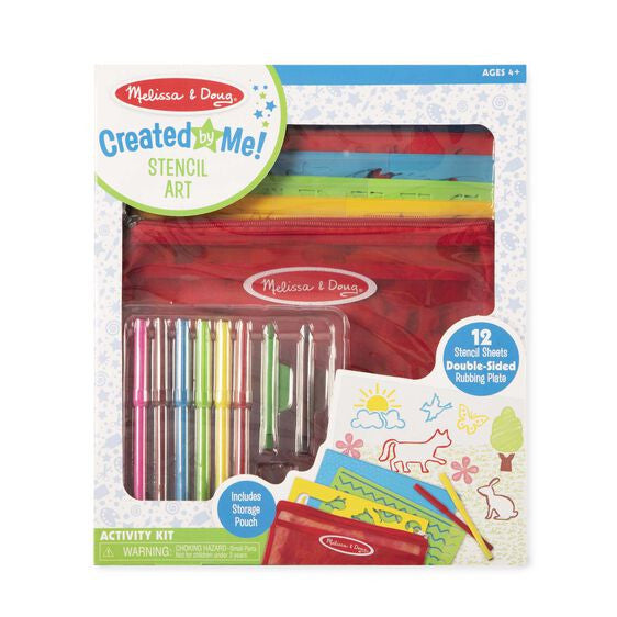 CREATED BY ME! STENCIL ART ACTIVITY KIT