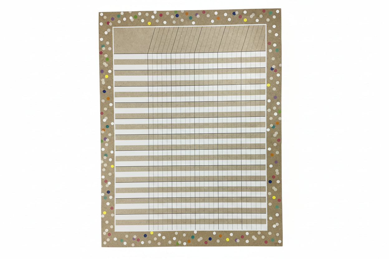 Incentive Chart 17'x 22"