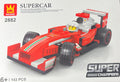 SúPER AUTO DEPORTIVO ROJO ARMABLE