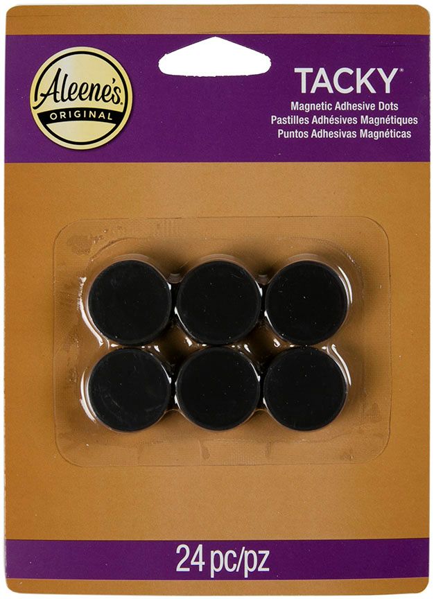 Aleene's Tacky Magnetic Adhesive Dots | 24Pkg