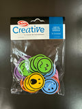 CARITA GOMA EVA ADHESIVA 30 PCS
