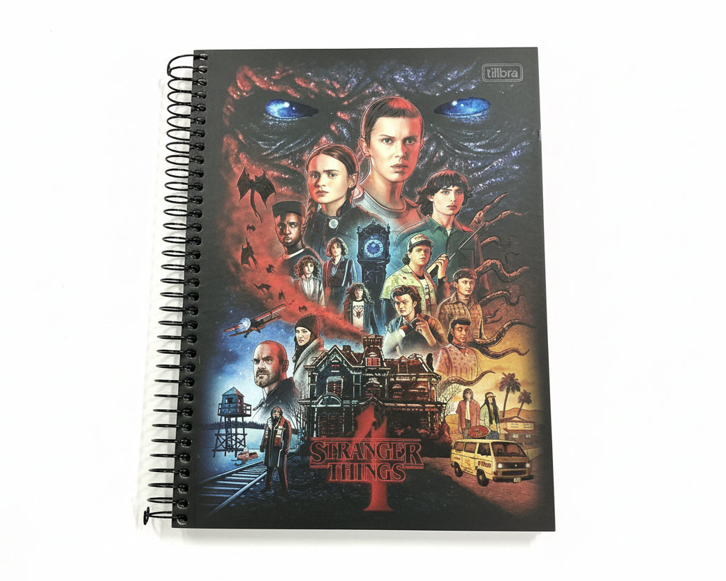Libreta Universitaria Stranger Things | 160 hojas  | 10 Matérias