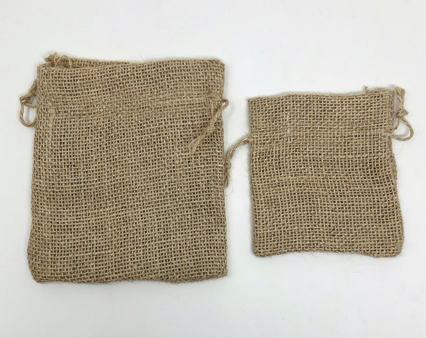 Burlap Bag | 2 SIZES (5X6IN/3 1/2X4IN)