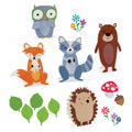 Stand-Up Woodland Friends Bulletin Board | Set 13pcs