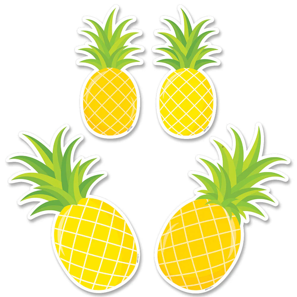 PALM PARADISE PINEAPPLE PARTY CUT-OUTS