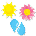 FARM FRIENDS SUNNY BLOOMS CUT OUTS