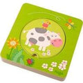 ON THE FARM WOODEN PUZZLE