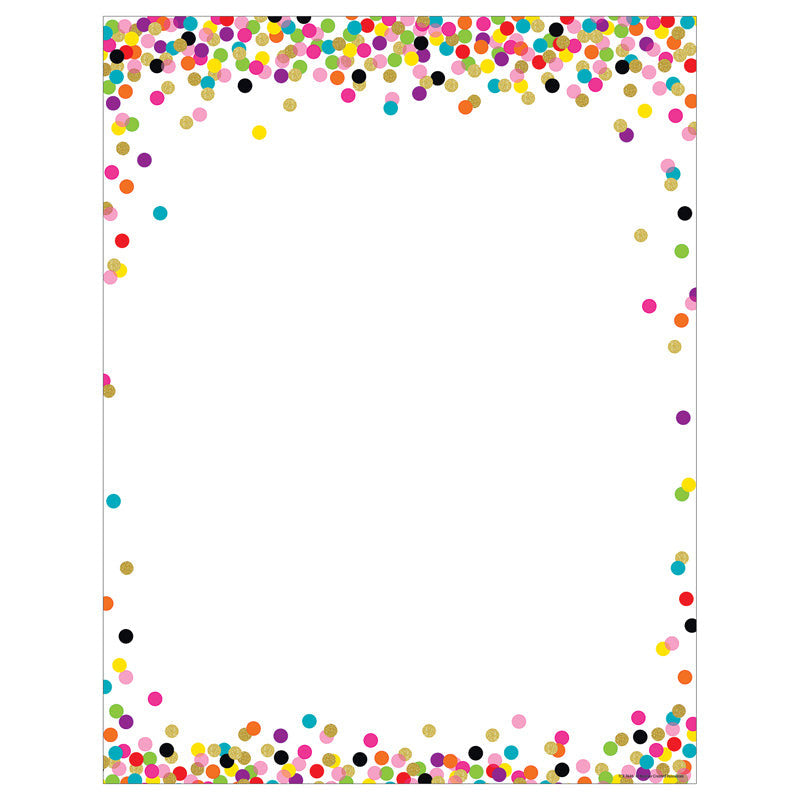 CONFETTI BLANK CHART