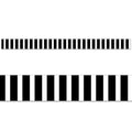 BOLD BLACK STRIPES EZ BORDER 48FT. 24 STRIPS