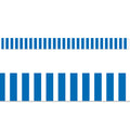 ROYAL BLUE BOLD STRIPES EZ BORDER 48FT. 24 STRIPS
