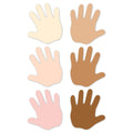 Multicultural Hands 6” Designer Cut-Outs