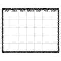 Messy Dots on Black Calendar Chart