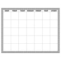 Buffalo Check Calendar Chart