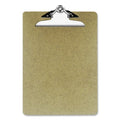 HARDBOARD CLIPBOARD WOOD BROWN LETTER