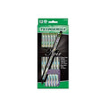 LAPIZ TICONDEROGA MADERA NEGRA CJ.12