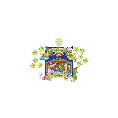 BULLETIN BOARD NATIVITY SCENE
