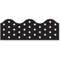 BORDER POLKA DOTS BLACK