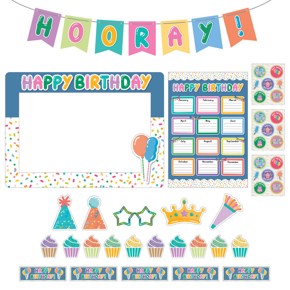 Birthday Classroom Kit |  92 pieces