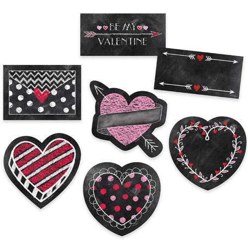 CHALK HEARTS CUT OUT
