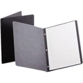 PAPER REPORT COVER W/CLIP LETTER BLACK BOX/25