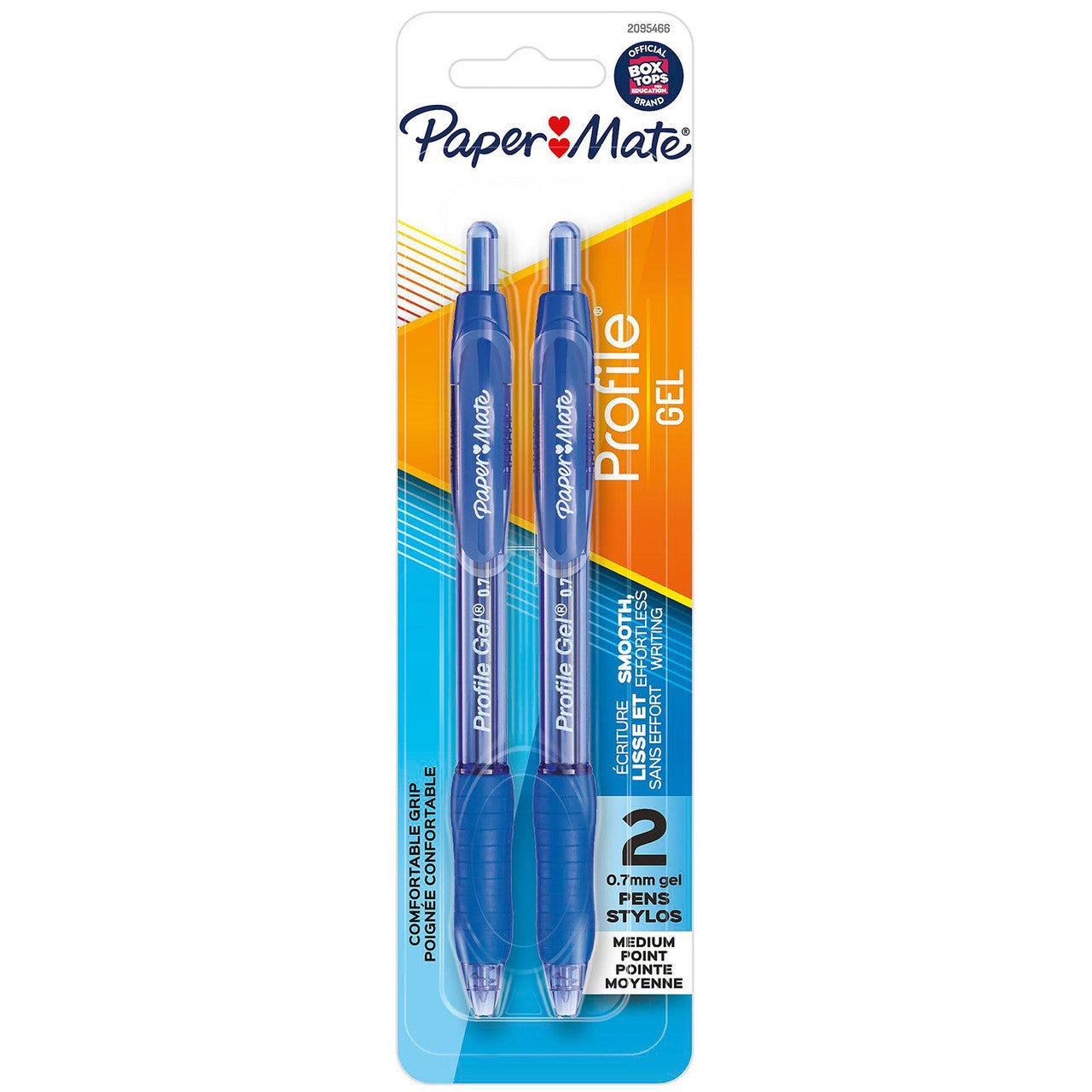 PROFILE GEL 0.7MM 2CD BLUE
