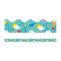 Paper Airplanes Scalloped Borders 13 Strips