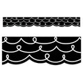 Core Decor Loop-de-Loop on Black  Border | 48'