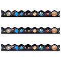 SOLAR SYSTEM BORDER SCALLOPED