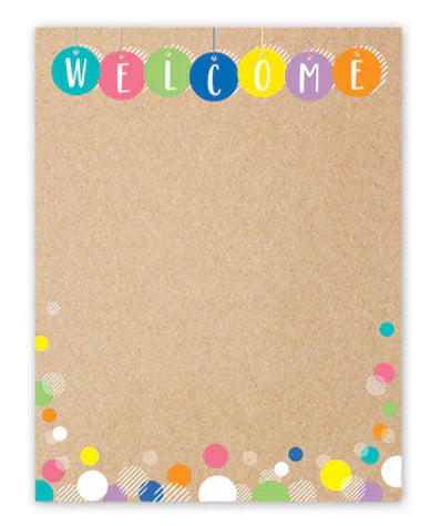 KRAFTY POP WELCOME CHART