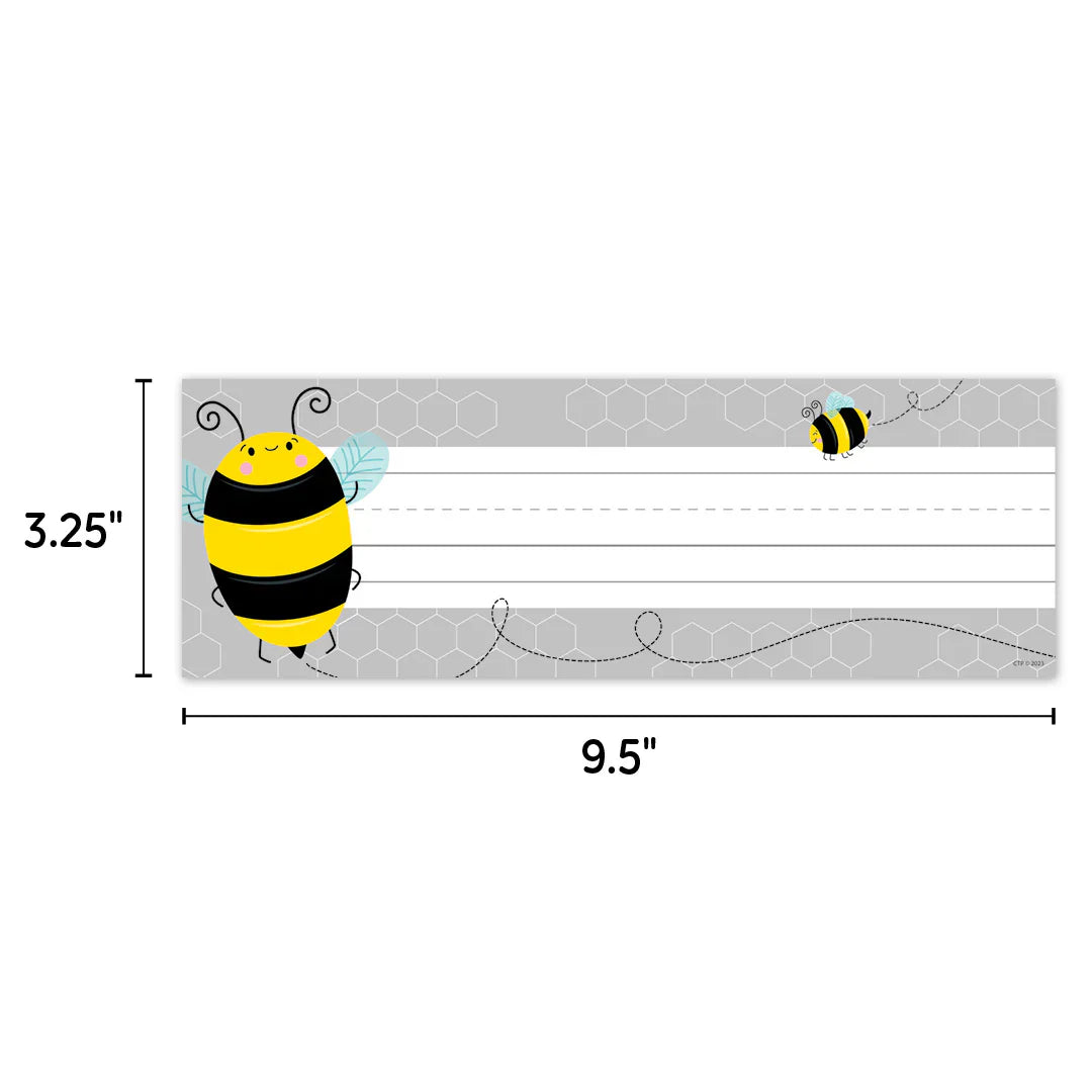 Busy Bees Bees Name Plates