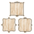 CORE DECOR LOOP-DE LOOP ON WOOD 6" DESIGNER CUT-OU