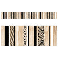 CORE DECOR STRIPES AND DOODLES ON WOOD BORDER