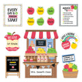 APPLE TIME BULLETIN BOARD SET 39 PCS